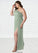 Virginia Sheath One Shoulder Mesh Floor-Length Dress P0019635