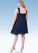 Anabella A-Line Pleated Chiffon Knee-Length Dress P0019668