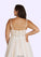 Olive A-Line Sequins Tulle Chapel Train Dress P0020028