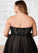 Genesis Ball-Gown Lace Tulle Sweep Train Dress P0020117