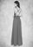 Delilah A-Line Pleated Chiffon Floor-Length Dress P0019610