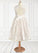 Sophia A-Line Lace Tulle Tea-Length Dress P0020158