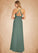 Brylee Sheath Chiffon Floor-Length Dress P0019629