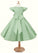 Gertrude Ball-Gown Pleated Matte Satin Tea-Length Dress P0020157