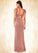 Areli Mermaid Velvet Floor-Length Dress P0019656