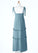 Sasha A-Line Bow Chiffon Floor-Length Junior Bridesmaid Dress P0020003