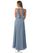 Leticia A-Line Chiffon Floor-Length Dress P0019778