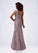 Clarissa Mermaid Sequins Tulle Floor-Length Dress P0019857