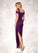 Sherlyn Sheath Sequins Mesh Floor-Length Dress P0019915