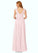 Maryjane A-Line Chiffon Floor-Length Dress P0019712