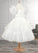 Addison Ball-Gown Organza Knee-Length Dress P0020176