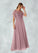 Ryann A-Line Sequins Chiffon Floor-Length Dress P0019873