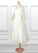 Kaylah A-Line Lace Tulle Tea-Length Dress P0020175