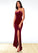 Bianca A-Line Strapless Velvet Floor-Length Dress P0019776