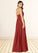 Marianna A-Line Pleated Chiffon Floor-Length Dress P0019695