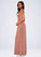 Tara A-Line Lace Floor-Length Dress P0019750