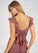 Nita A-Line Ruched Stretch Chiffon Floor-Length Dress P0019774