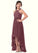 Eva A-Line Chiffon Asymmetrical Junior Bridesmaid Dress P0019969