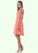 Hailee A-Line Pleated Chiffon Knee-Length Dress P0019679