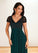 Sarah A-Line Lace Floor-Length Dress P0019944