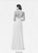 Campbell Sheath Sequins Chiffon Floor-Length Dress P0020062
