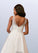 Aubrey A-Line Lace Satin Tea-Length Dress P0020051