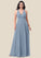 Precious A-Line Chiffon Floor-Length Dress P0019640