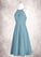 Mireya A-Line Pleated Chiffon Knee-Length Junior Bridesmaid Dress P0019980