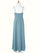 Vivian A-Line Chiffon Floor-Length Junior Bridesmaid Dress P0019967