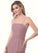 Frederica A-Line Side Slit Chiffon Floor-Length Dress P0019651