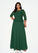 Janiya A-Line Sequins Lace Floor-Length Dress P0019891