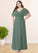 Daniela A-Line Pleated Chiffon Floor-Length Dress P0019648