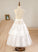 - Girl Flower Neck With Lucy (Petticoat Scoop Floor-length Tulle Dress Flower Girl Dresses included) Ball-Gown/Princess NOT Sleeveless Beading