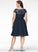 Bow(s) Fabric Neckline Silhouette Length Knee-Length Embellishment A-Line ScoopNeck Mimi Bridesmaid Dresses