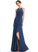 Halter Silhouette Fabric A-Line Embellishment Length Neckline Ruffle Floor-Length SplitFront Jaelyn Floor Length Bridesmaid Dresses