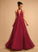 Thirza With Lace Prom Dresses Halter Tulle Ball-Gown/Princess Sequins Floor-Length