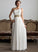 One-Shoulder Chiffon Sequins With A-Line Floor-Length Beading Ruffle Shirley Prom Dresses