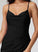 Polyester V-neck With Homecoming Club Dresses Ruffle Sanaa Short/Mini Bodycon Dress