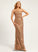 Silhouette Sequins Neckline One-Shoulder Embellishment Fabric Trumpet/Mermaid Length Floor-Length Alana Bridesmaid Dresses