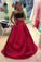 Prom Dresses Sweetheart Satin With Beading Bicolor Two Pieces