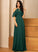 Neckline Fabric Scoop Length A-Line Floor-Length Silhouette Straps&Sleeves Hailee Natural Waist Spaghetti Staps Sleeveless Bridesmaid Dresses