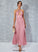 Club Dresses Kristin Sleeveless Midi Dresses Chiffon Elegant Split Front Halter A-line