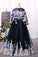 Flower Girl Dresses A-Line Scoop Floor-Length Tulle With Applique Long Sleeves