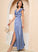 Midi Club Dresses Satin Sleeveless Split Front Judith Elegant Cowl A-line Neck Dresses