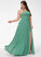 Neckline Length Fabric A-Line Floor-Length Square Silhouette Straps&Sleeves Jayden Bridesmaid Dresses