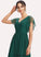 Length SplitFront Neckline Floor-Length A-Line Fabric Silhouette Lace Embellishment V-neck Teresa A-Line/Princess Bridesmaid Dresses