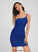 Evie Short/Mini Bodycon Pleated Dress Homecoming With Club Dresses Jersey Sequins One-Shoulder