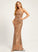 Silhouette Sequins Neckline One-Shoulder Embellishment Fabric Trumpet/Mermaid Length Floor-Length Alana Bridesmaid Dresses