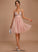 Ruffle A-line Mini Sexy Lace Dresses Sleeveless Valeria Sequins Club Dresses V-Neck