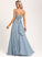 Fabric Lace Straps&Sleeves Floor-Length A-Line Scoop Length Neckline Silhouette Brynn Empire Waist A-Line/Princess Bridesmaid Dresses